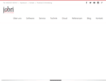 Tablet Screenshot of jobri.de